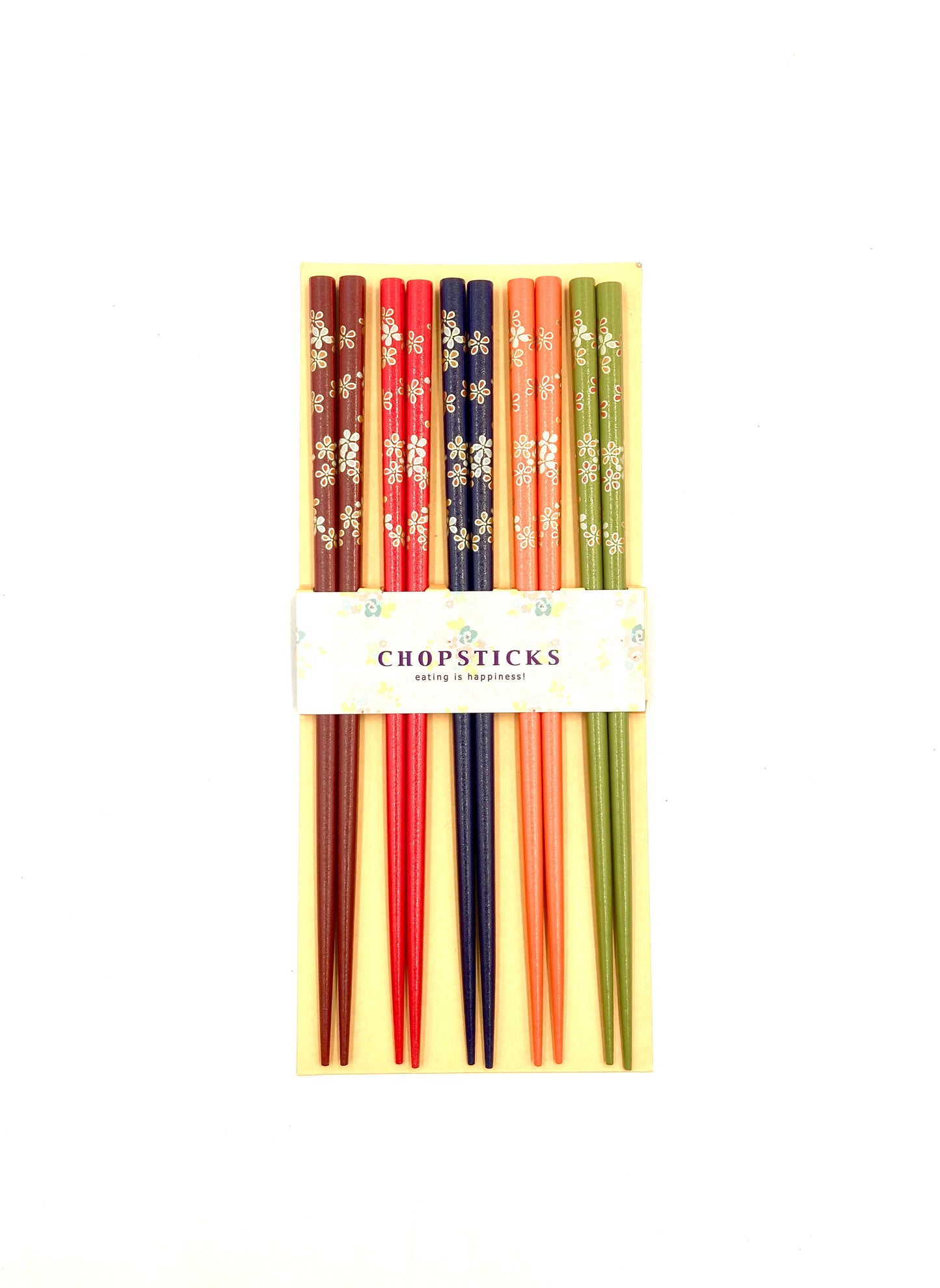 5er Set Chopsticks KOBANA, 22,5 cm, Holz