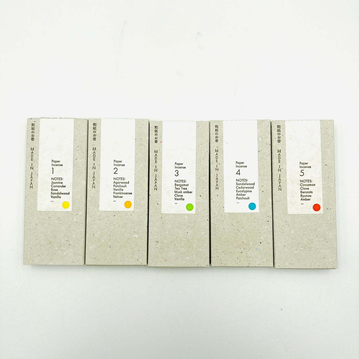 30x Räucherstreifen aus WASHI