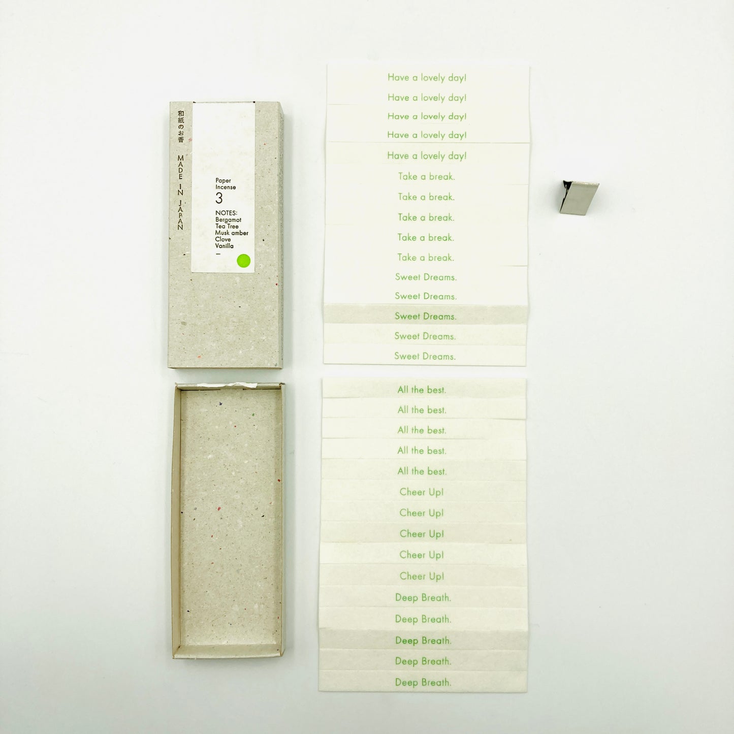 30x Räucherstreifen aus WASHI