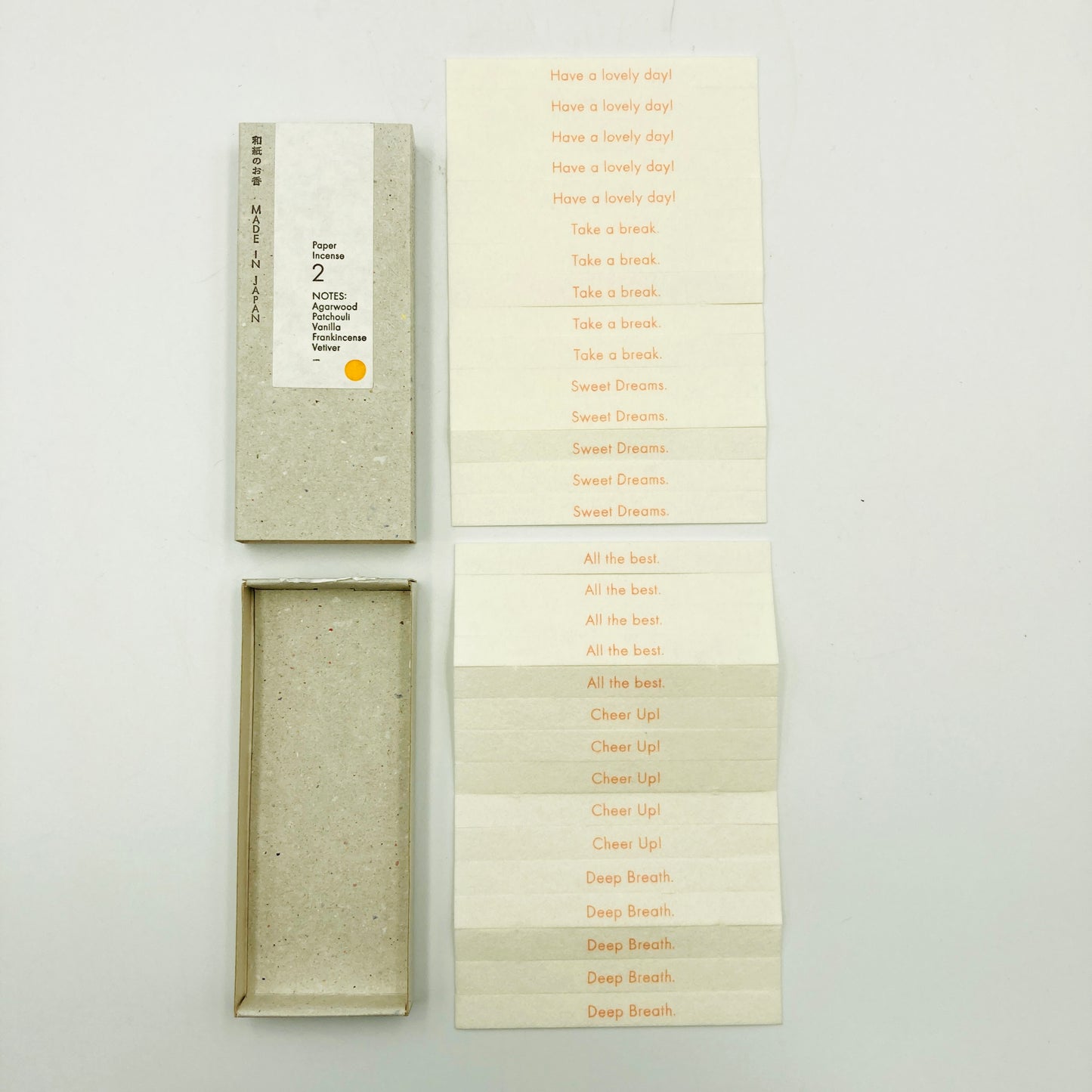 30x Räucherstreifen aus WASHI