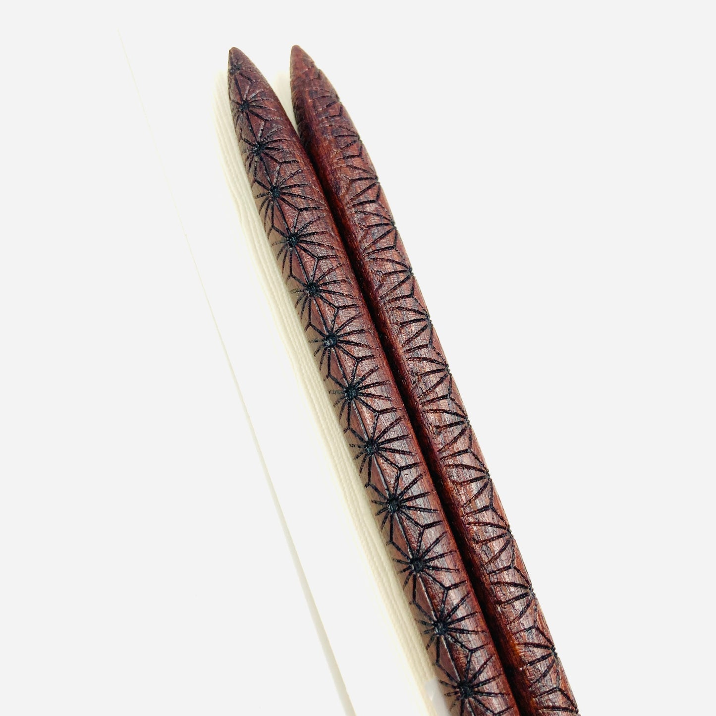 Chopsticks Asanoha, Urushi-Lackierung