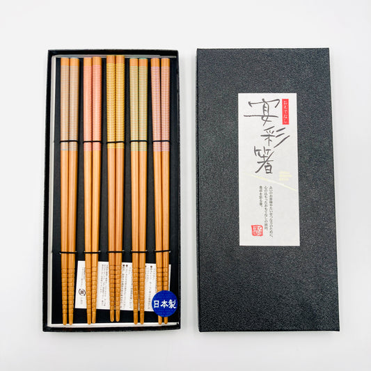 5erSet KURURU Chopstick / Polyamidlackierung