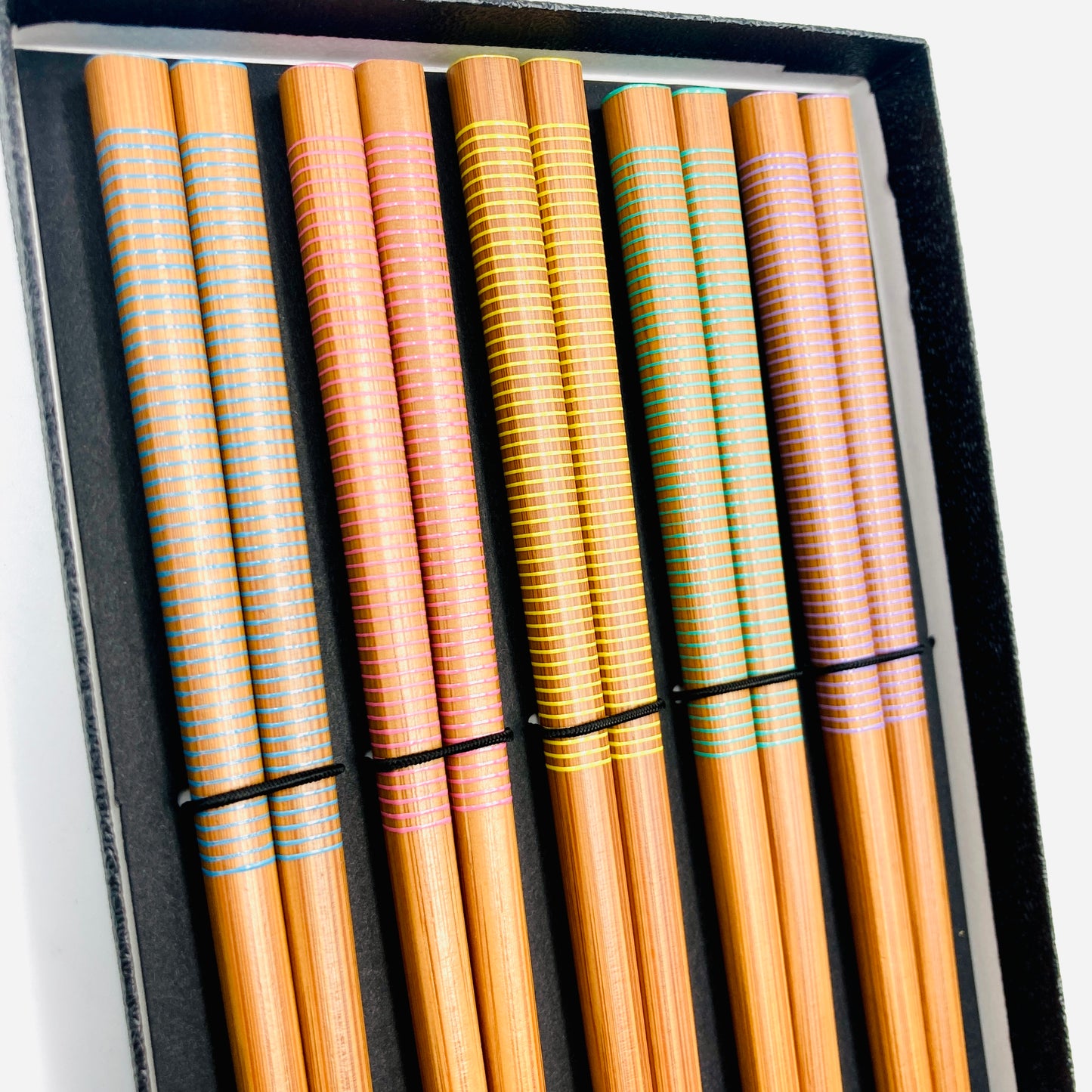 5erSet KURURU Chopstick / Polyamidlackierung