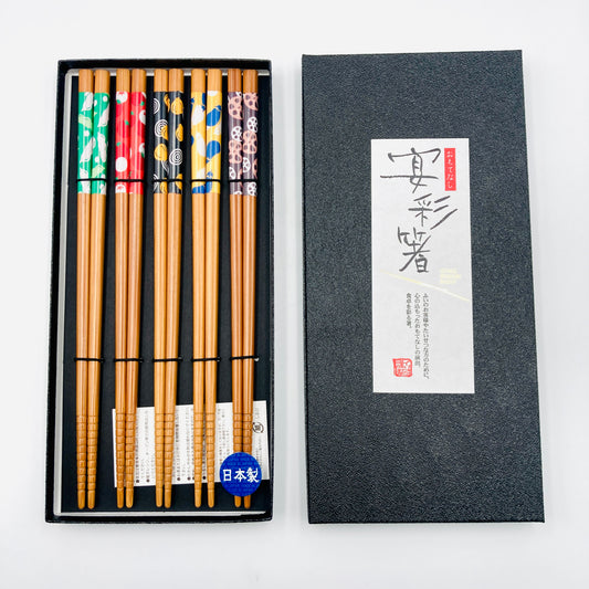 5er Set YASAIBATAKE Chopstick / Polyamidlackierung