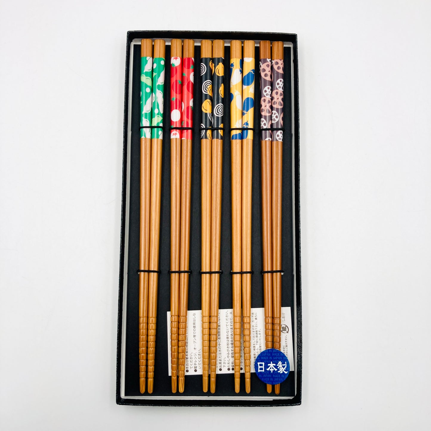 5er Set YASAIBATAKE Chopstick / Polyamidlackierung