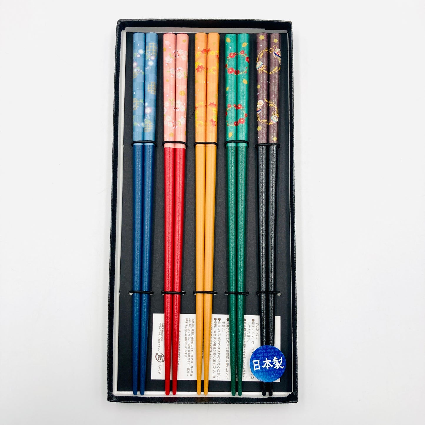 5erSet HANAGOYOMI Chopstick / Polyamidlackierung