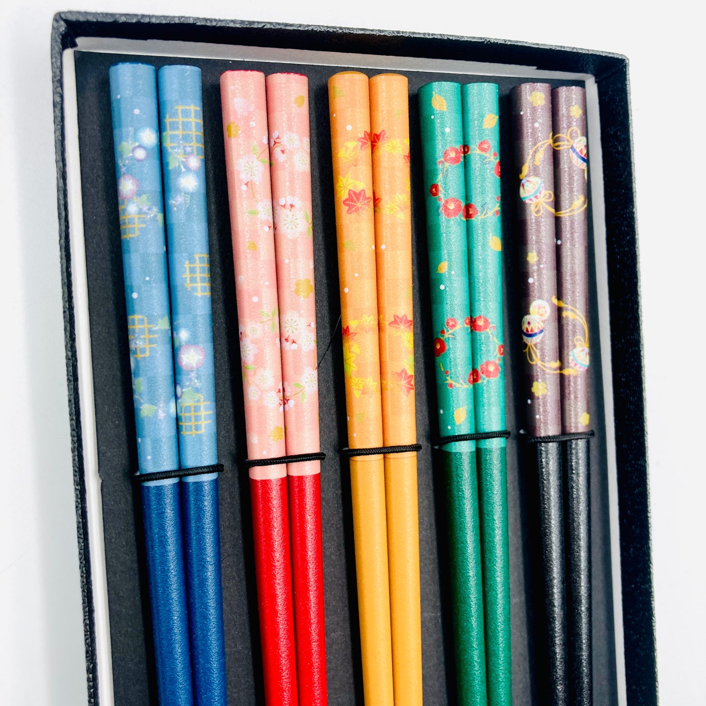 5erSet HANAGOYOMI Chopstick / Polyamidlackierung