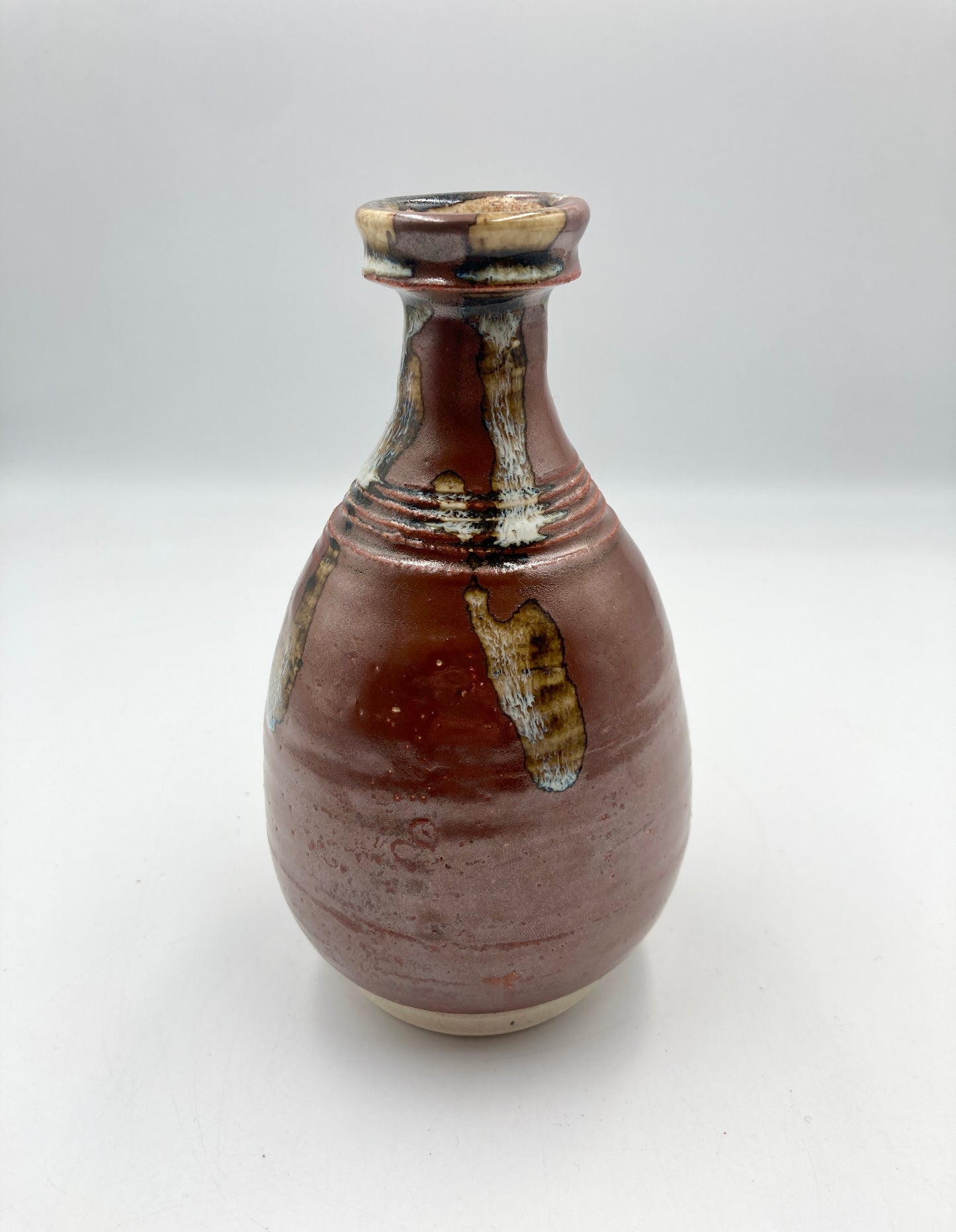 Sakekaraffe mit Shinoyoglasur 400 ml