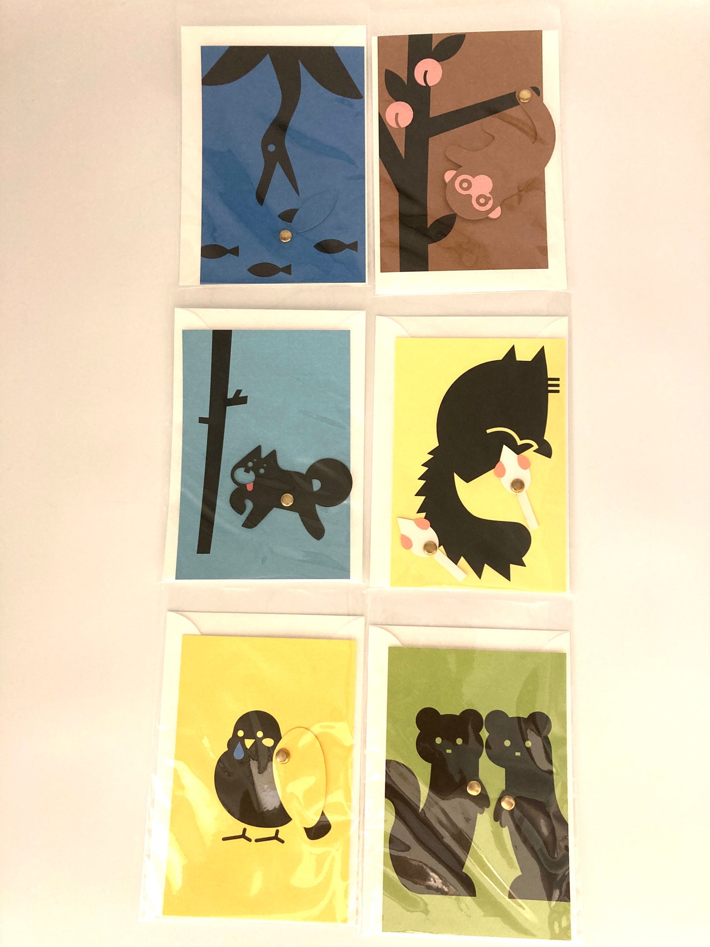 jap. Postkarte A6 mit Kuvert