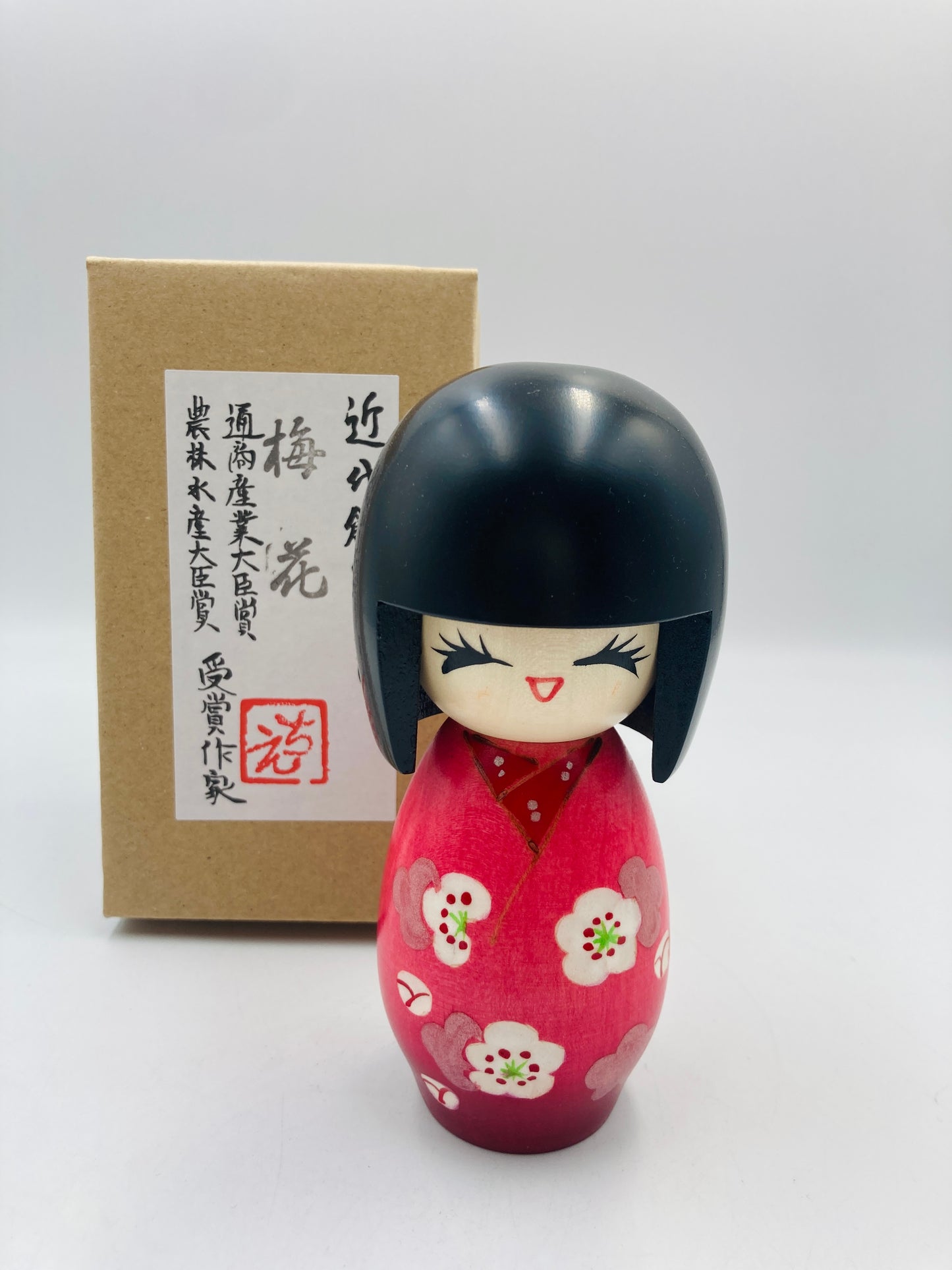 Kokeshi BAIKA (Pflaumenblüte)
