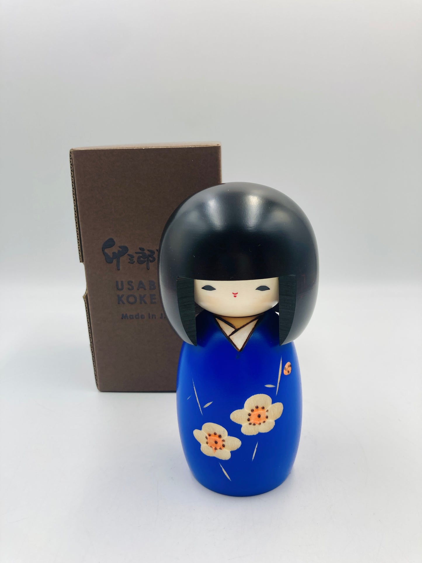 Kokeshi KAIKA (blooming) blue