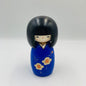 Kokeshi KAIKA (blooming) blue