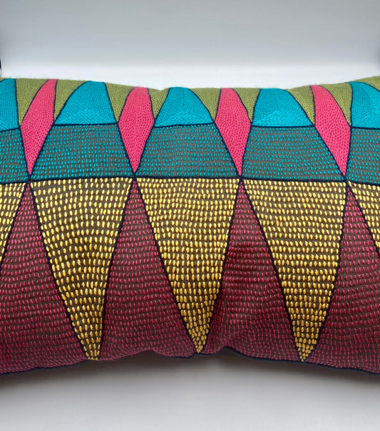 SHANGAAN Polsterbezug Geometric 60x37cm, ohne Füllung